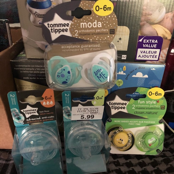 nipple sizes tommee tippee